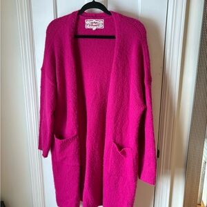 Pink Martini Fuchsia Cardigan